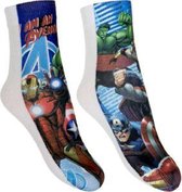 Marvel Avengers sokken - Full print - Duopack - Maat 27-30