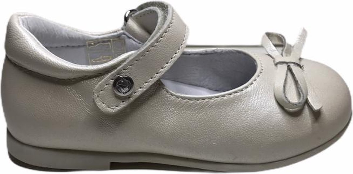 Naturino velcro ballerina 4524 parelmoer beige mt 19