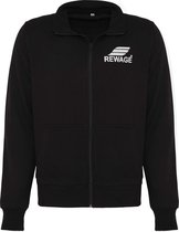 REWAGE Vest Met Rits - Zwart - L