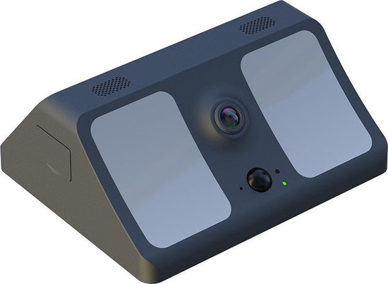 Beveiliging Solar buitenverlichting met WIFI camera, met SD card 32GB ZWART  | bol.com