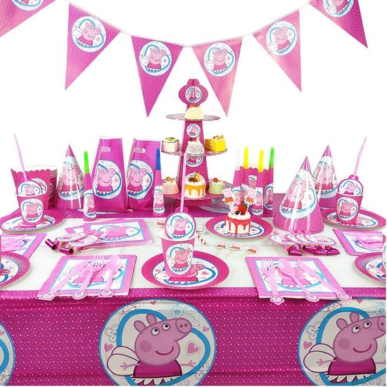 Feest Lezen Democratie Peppa Pig Verjaardag set. | Peppa Pig feestpakket | Peppa Pig slingers | Peppa  Pig... | bol.com