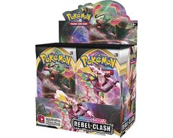 Pokemon sword & shield rebel clash booster box
