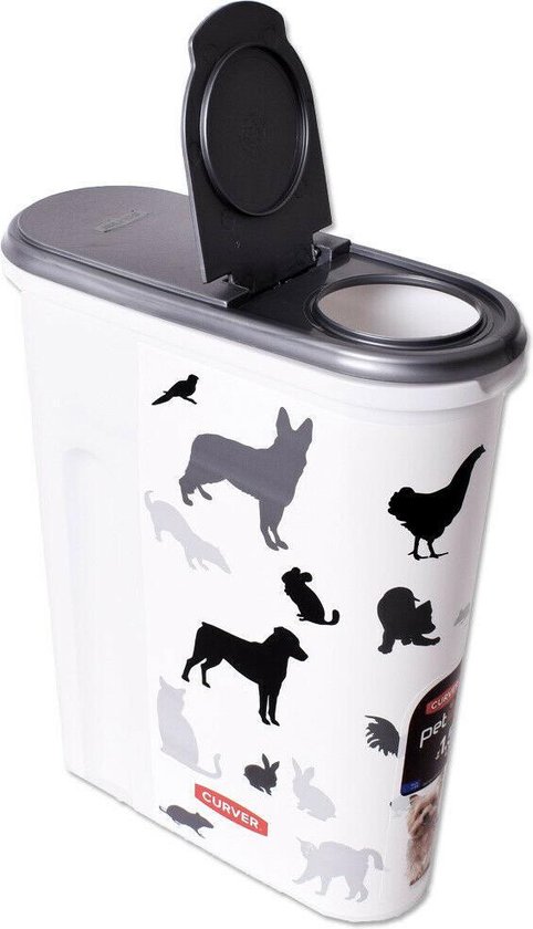aanraken Blijven Beer Curver Voedselcontainer - Silhouette Universeel . Hond, Kat, Knaagdier,  Pluimvee- 4,5 L | bol.com