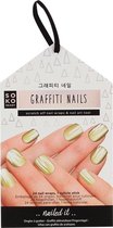 Nagelstickers Graffiti Nails Kit Soko Ready  (25 UDS)