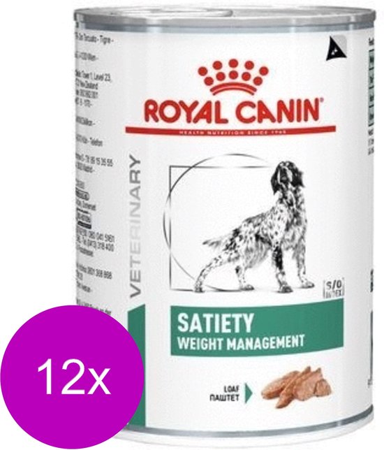 Royal Canin – Satiety – Hondenvoer – 12 x 410 g