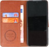 Kaarthouder Portemonnee Book Case Samsung Galaxy S20 - Bruin