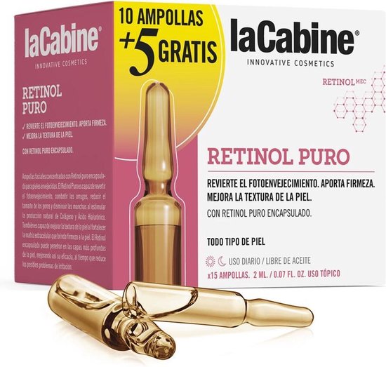 La Cabine Pure Retinol Ampoules 10x2ml + Night Recovery Ampoules 5x2ml