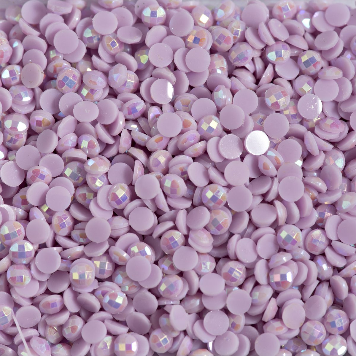 Diamond Dotz® - Diamond painting steentjes los - Kleur Mauve AB - 2.8mm steentjes - 12 gr. per zakje