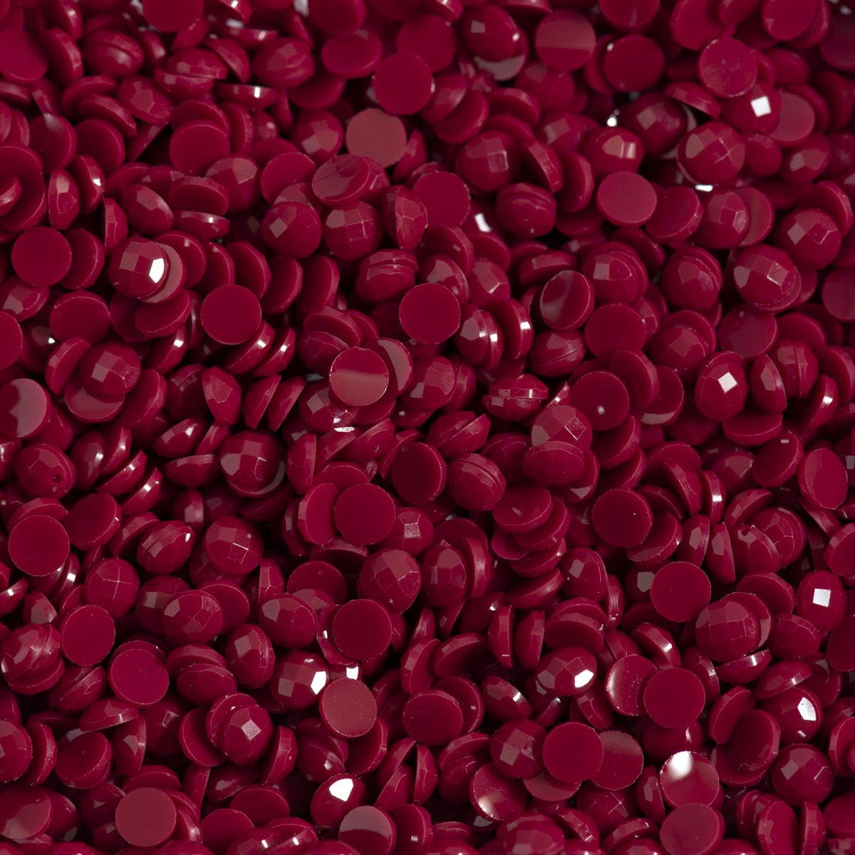 Diamond Dotz® - Diamond painting steentjes los - Kleur Ruby - 2.8mm steentjes - 12 gr. per zakje