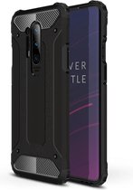 Coverup Armor Hybrid Back Cover - Geschikt voor OnePlus 8 Pro Hoesje - Zwart