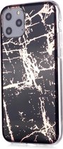 iPhone 11 Pro Hoesje - Marble Design - Black Gold