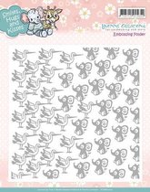 Smiles, Hugs and Kisses - Embossing Folder - Yvonne Creations