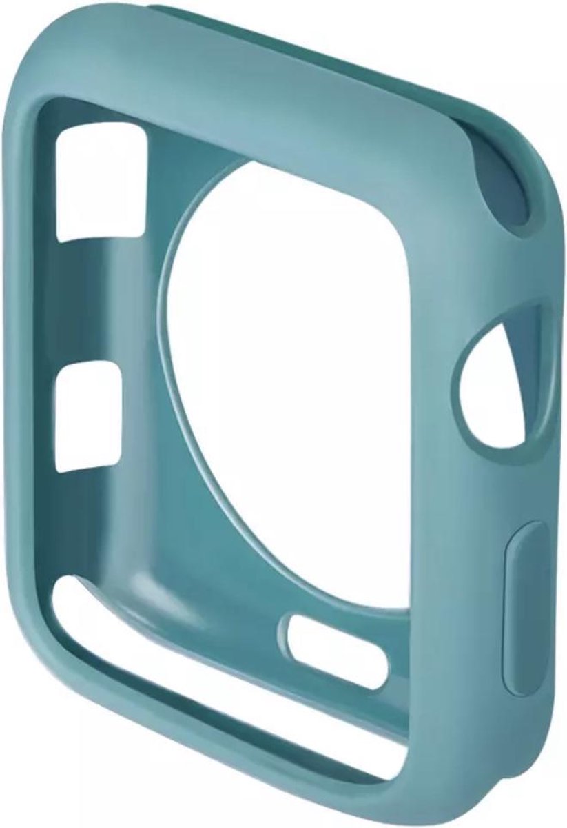 Cover - Case - Geschikt voor Apple Watch Series 44mm - Groen - Armor Hoesje