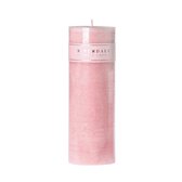 Riverdale - Geurkaars Pillar L.pink 7.5x23cm -