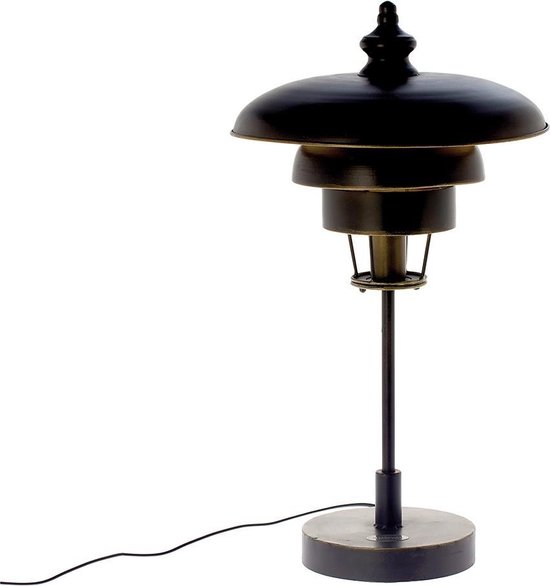 Riverdale Boston - Tafellamp - 68cm - zwart | bol.com