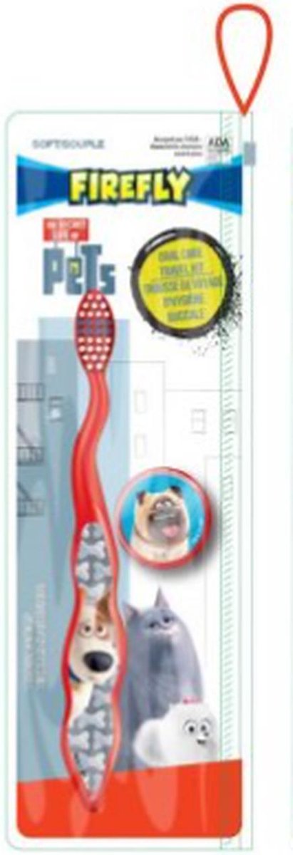 Pets tandenborstel inclusief borstel beschermkap