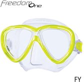 TUSA Snorkelmasker Duikbril Freedom One - M-211-FY - transparant/geel