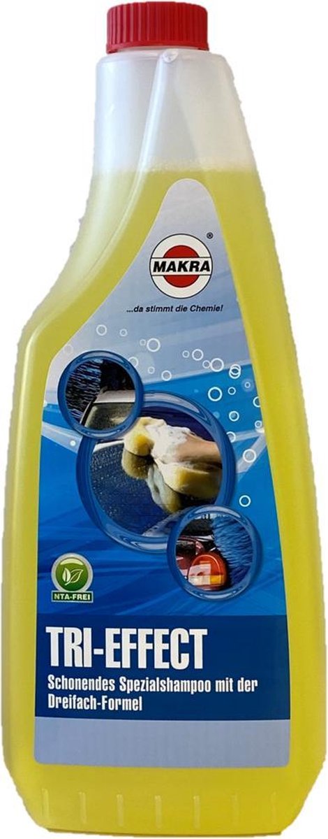 Makra Tri-Effect 1 liter - Nano-autoshampoo met wax - nano - wax