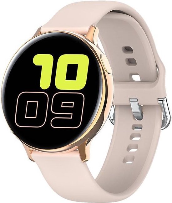 in verlegenheid gebracht Vrijwel kust Belesy® BL99G - Smartwatch Horloge - Goudkleurig - 1,4 inch / 36 mm -  Bluetooth -... | bol.com