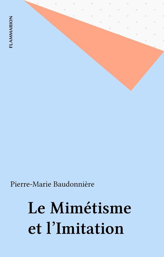 Le Mimétisme et l'Imitation - cover