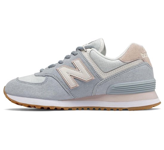 New Balance Sneakers - Maat 40.5 - Vrouwen - licht blauw/ creme/ licht roze  | bol.com