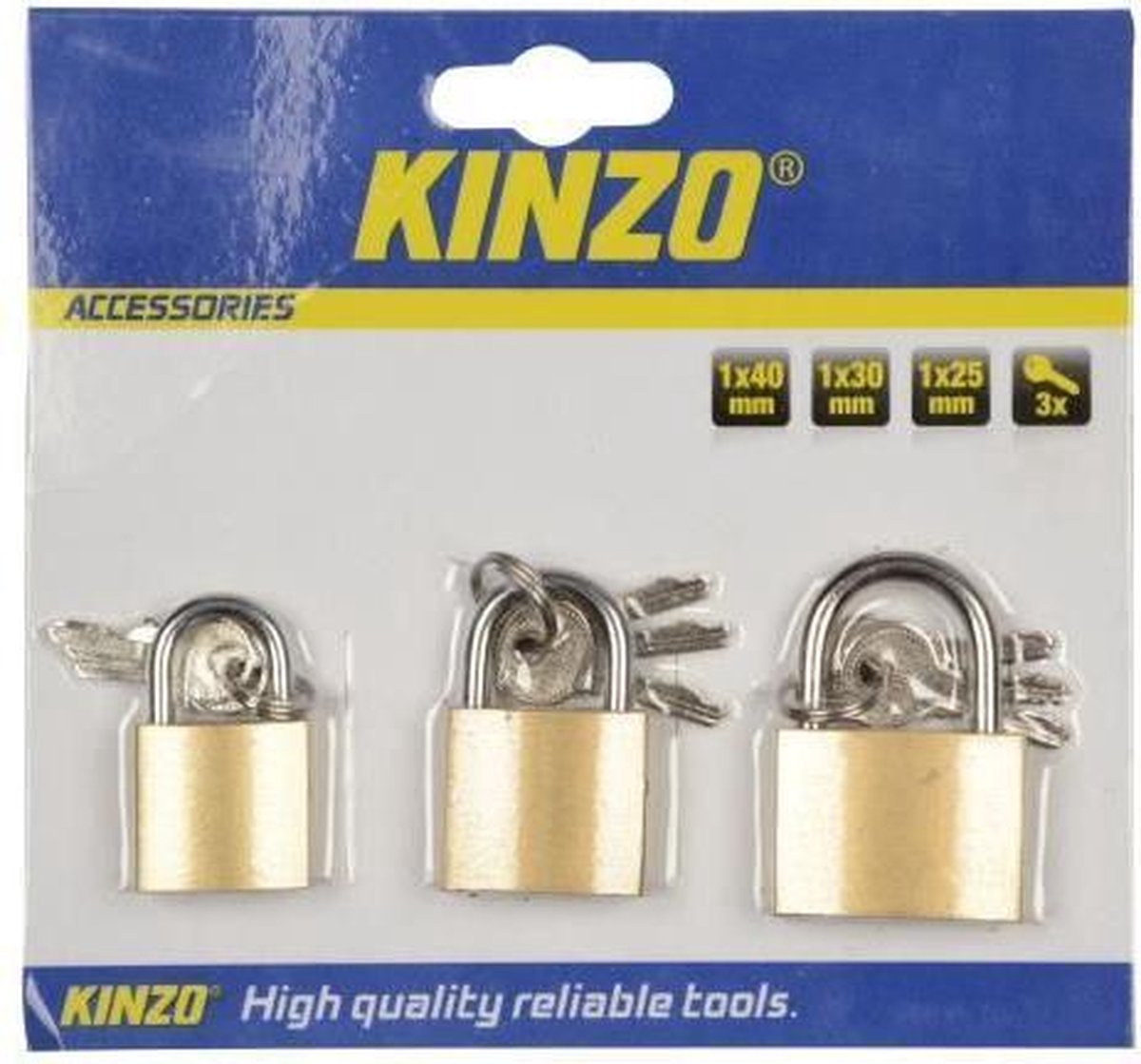 Padlock, 3pcs. — cadeau in Cadeau-ideeën - foto 4