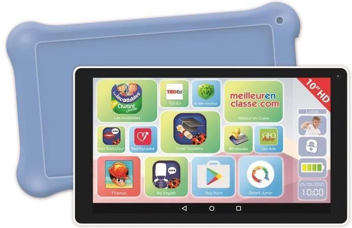 LEXIBOOK LexiTab 10 Tablet voor kinderen met educatieve