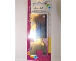 Sew Mate Zoommaatje, meet-hulp, Aluminium