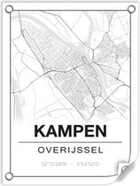 Tuinposter KAMPEN (Overijssel) - 60x80cm