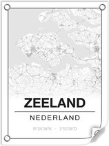 Tuinposter PROVINCIE ZEELAND (Nederland) - 60x80cm