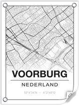 Tuinposter VOORBURG (Nederland) - 60x80cm