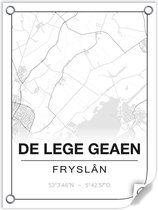 Tuinposter DE LEGE GEAEN (Fryslân) - 60x80cm