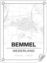 Tuinposter BEMMEL (Nederland) - 60x80cm