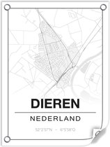 Tuinposter DIEREN (Nederland) - 60x80cm