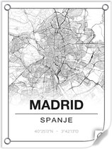 Tuinposter MADRID (Spanje) - 60x80cm
