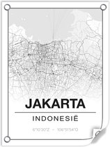 Tuinposter JAKARTA (Indonesie) - 60x80cm