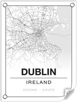 Tuinposter DUBLIN (Ireland) - 60x80cm