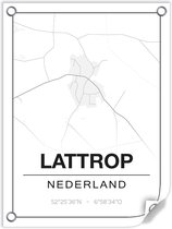 Tuinposter LATTROP (Nederland) - 60x80cm
