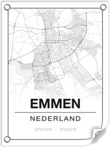 Tuinposter EMMEN (Nederland) - 60x80cm
