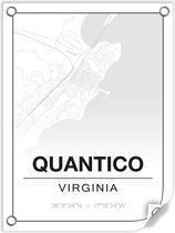 Tuinposter QUANTICO (Virginia) - 60x80cm