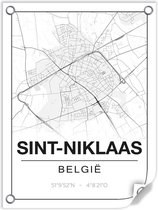 Tuinposter SINT-NIKLAAS (Belgie) - 60x80cm