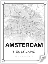 Tuinposter AMSTERDAM (Nederland) - 60x80cm