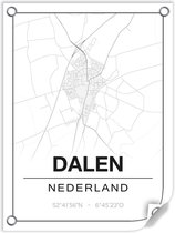 Tuinposter DALEN (Nederland) - 60x80cm