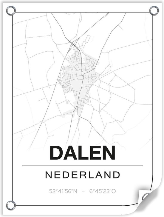 Tuinposter DALEN (Nederland) - 60x80cm