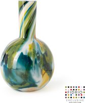 Design vaas blobe - Fidrio COLORI - glas, mondgeblazen - hoogte 20 cm