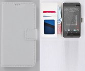 HTC Desire 530 smartphone hoesje wallet book style case wit