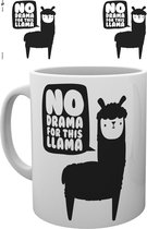 Llama Life No Drama Mok