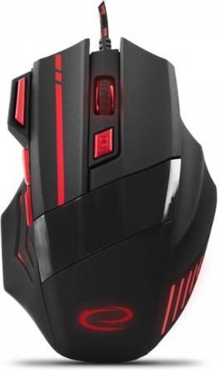Esperanza EGM201R muis Rechtshandig USB Type-A Optisch 2400 DPI