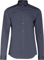 WE Fashion Heren slim tall fit overhemd - Maat M