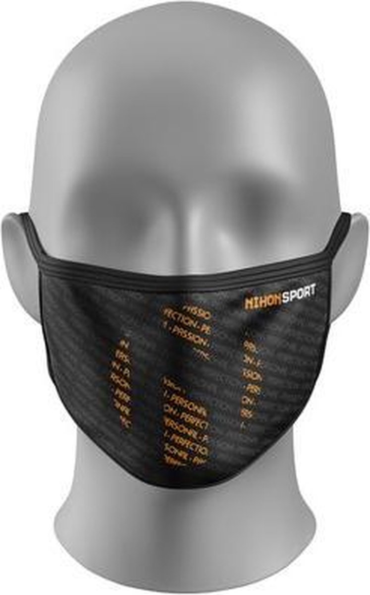 Mondmasker (herbruikbaar) met Nihon Sport-logo